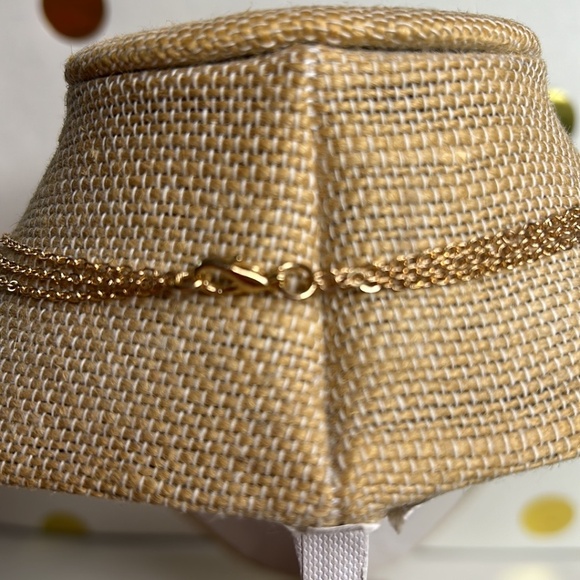 Layered Gold Moon and Star Necklace - Picture 9 of 9